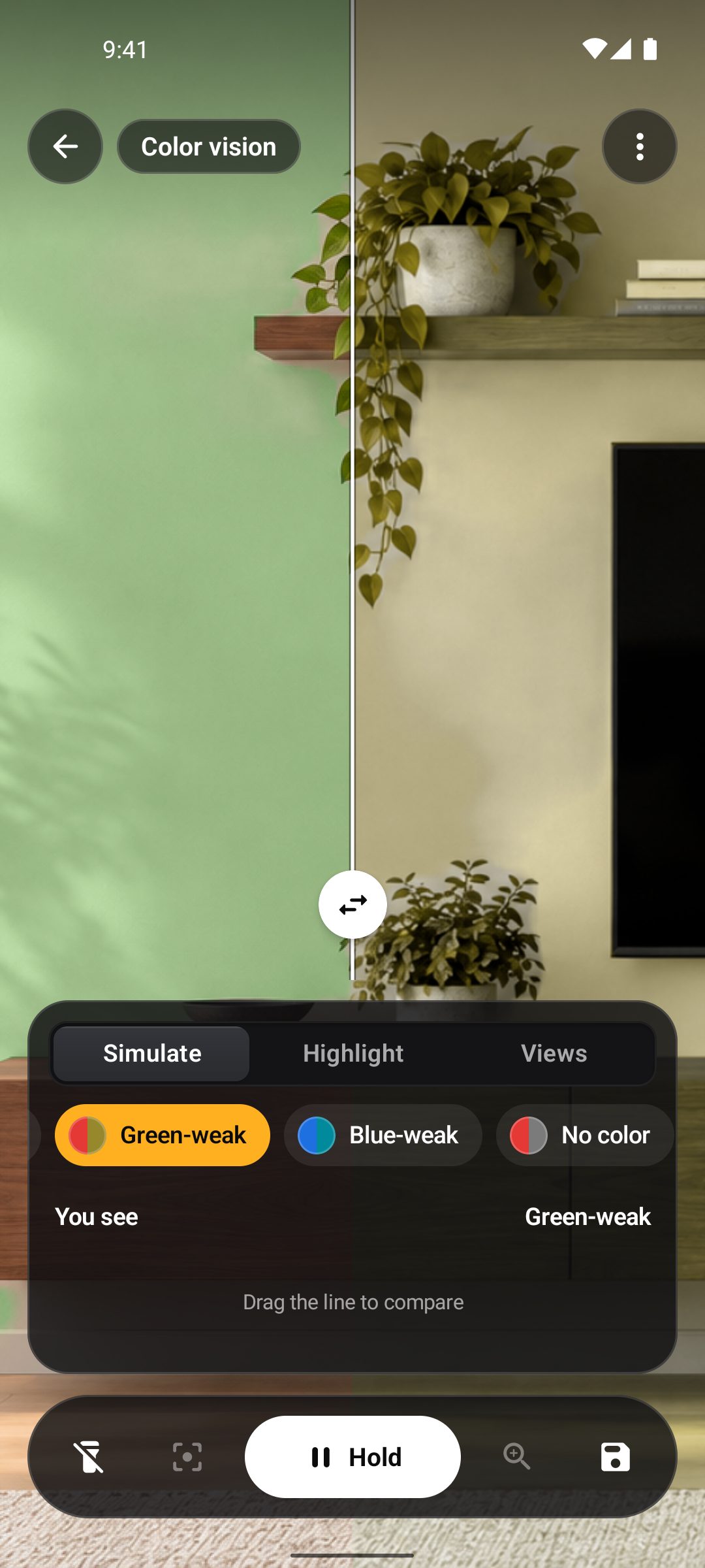Color Picker color-vision simulation